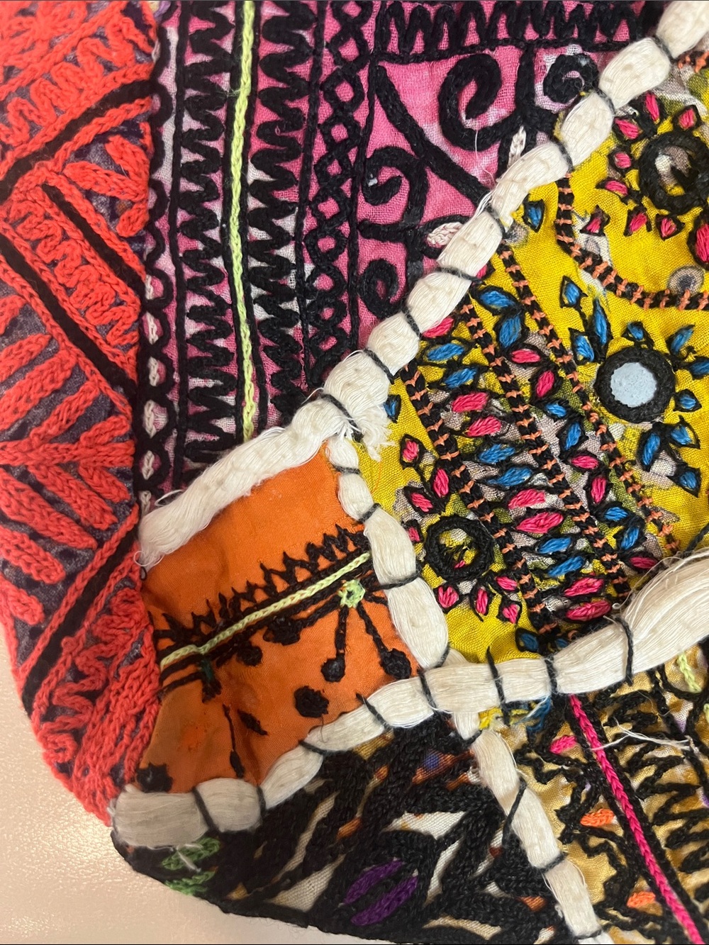 Multicolor Patchwork Boho Purse - Picture 12 of 15